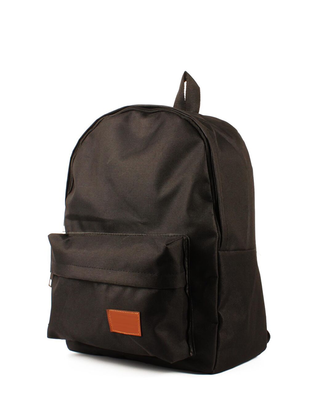 Siyah Unisex Paraşüt Kumaş Çift Bölmeli Sırt Çantası (20777)-3
