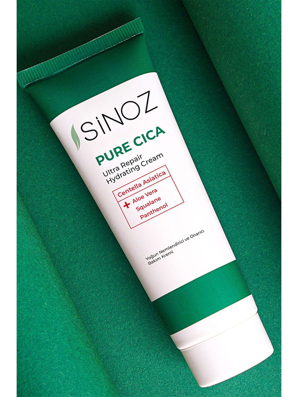 Sinoz Pure Cica Yoğun Onarıcı Nemlendirici Bakım Kremi 50 ML Tahriş Olmuş Hasarlı Ciltler için - 6