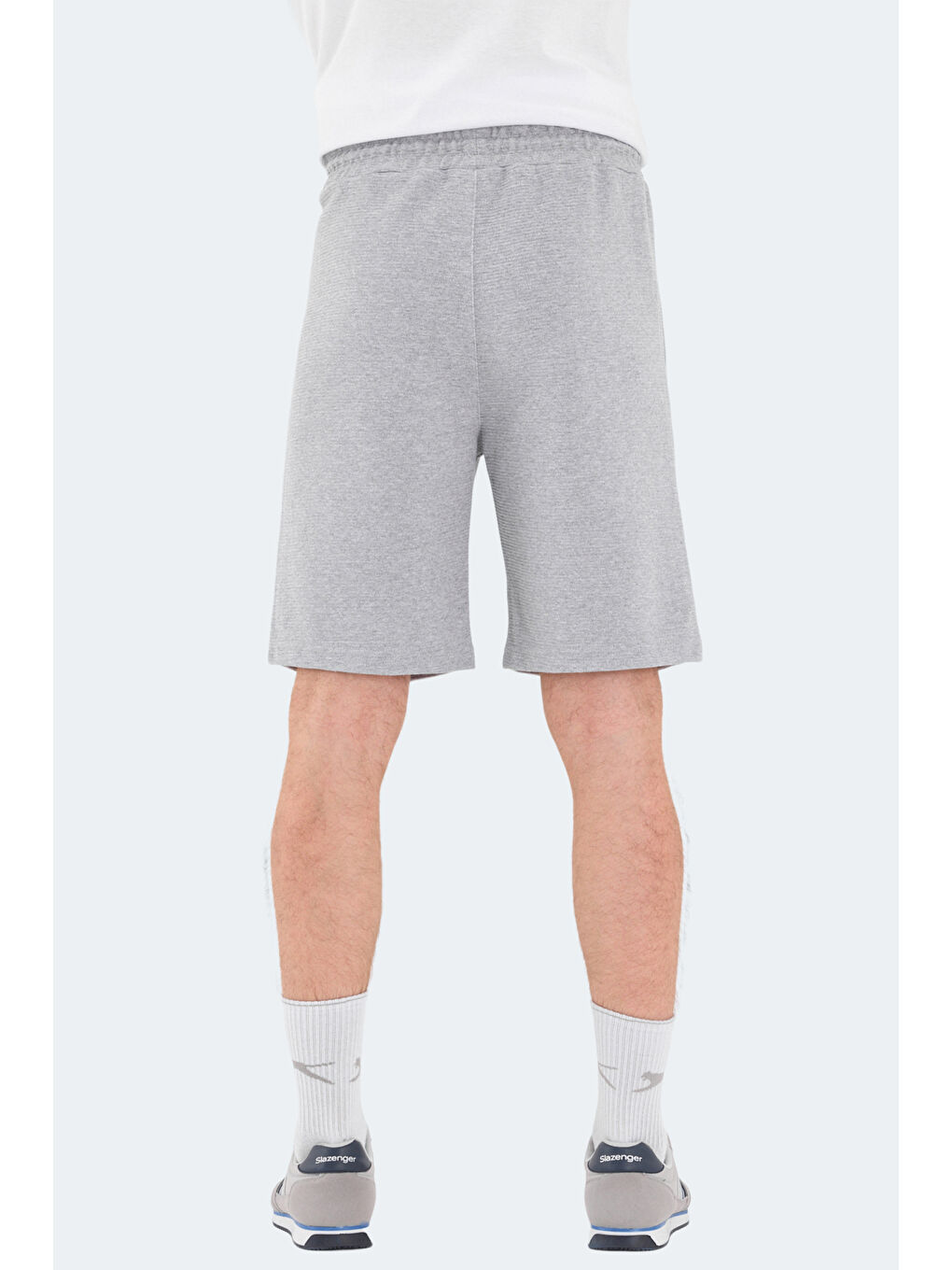 KAARLO Erkek Cepli Gri Şort-5