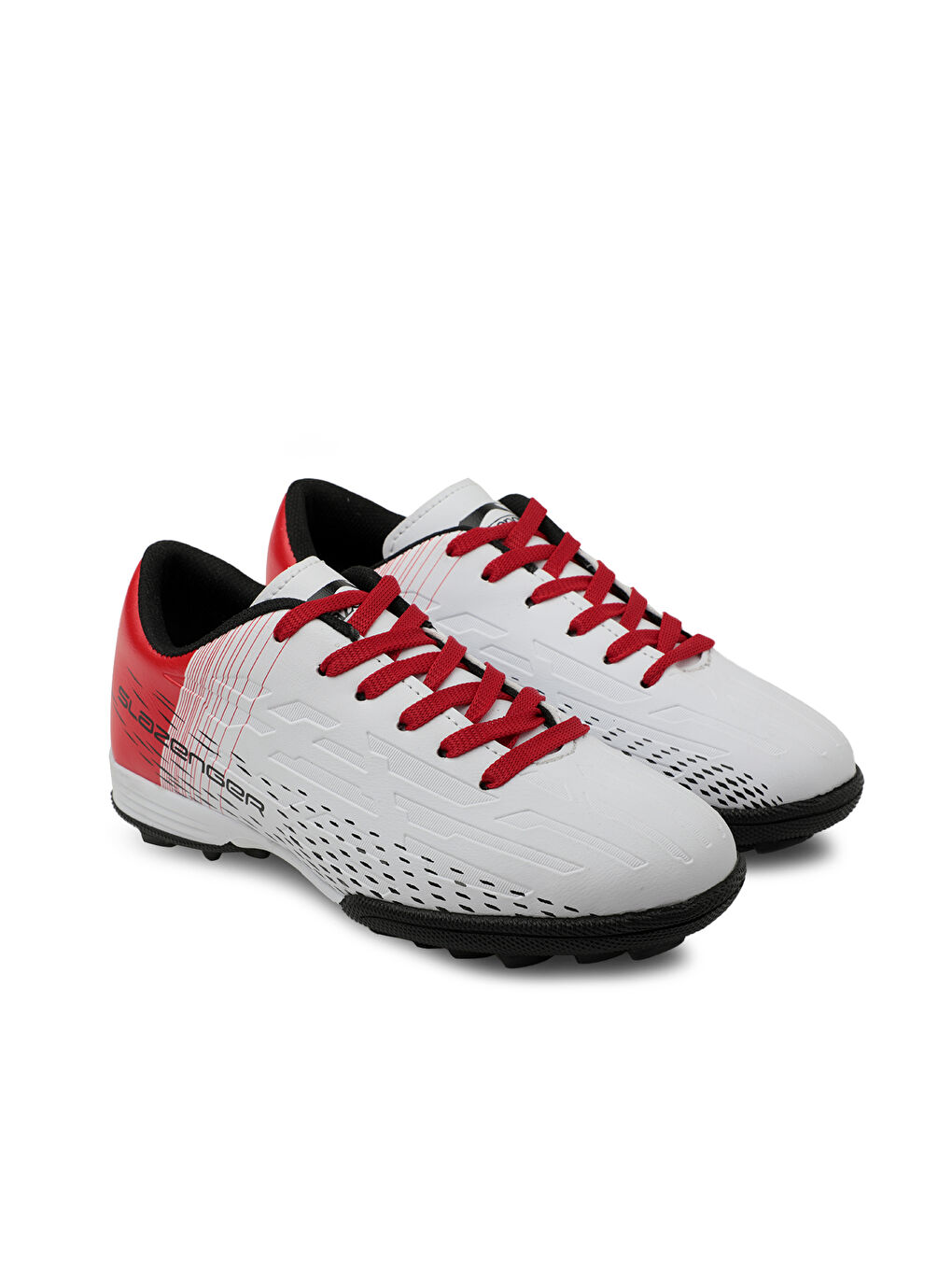 SCORE I HS Erkek Çocuk Halı Saha Beyaz / Kırmızı Futbol Ayakkabısı-1