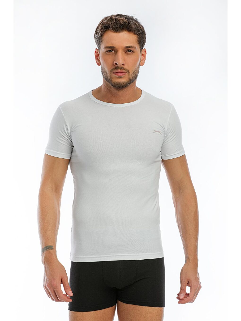 HUMAN Erkek Fanila Beyaz