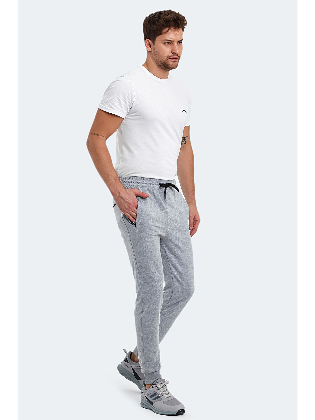 OLUFTEN I Erkek Eşofman Altı Gri-6