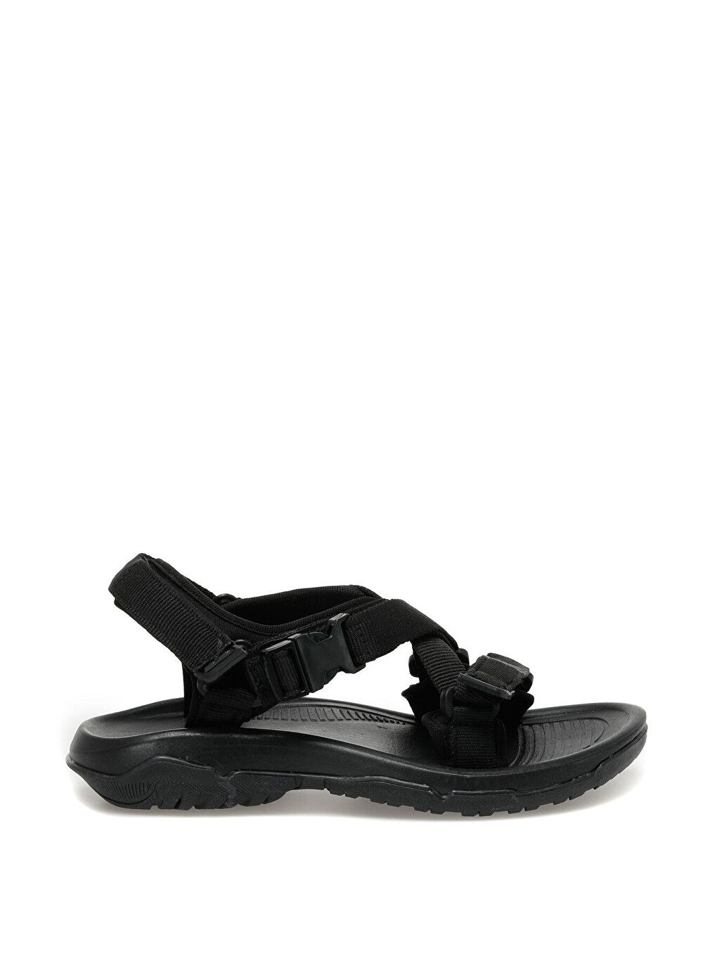 22S-2006 2FX Siyah Kadın Spor Sandalet