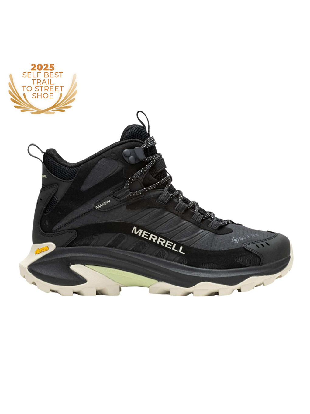 Siyah Moab Speed 2 Mid Gore-tex Kadın Bot