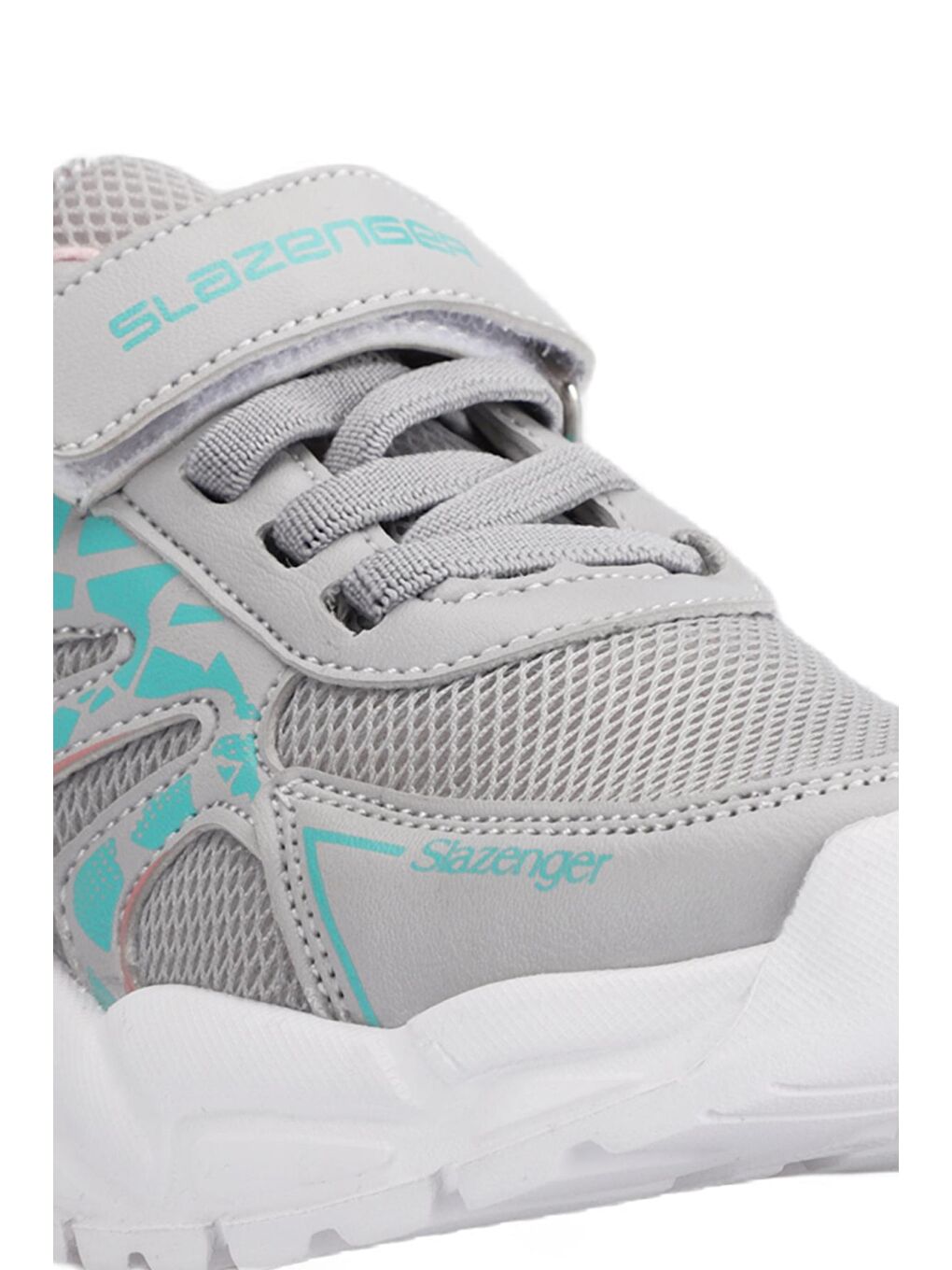 KANNER I Kız Çocuk Cırt Cırtlı Gri / Pembe Günlük Spor Ayakkabısı-3