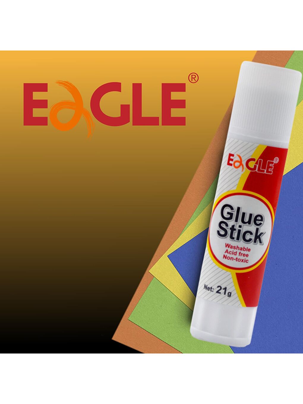 Eagle Glue Stick Yapıştırıcı 21 gr (TY310-21D) 3 Adet - 1