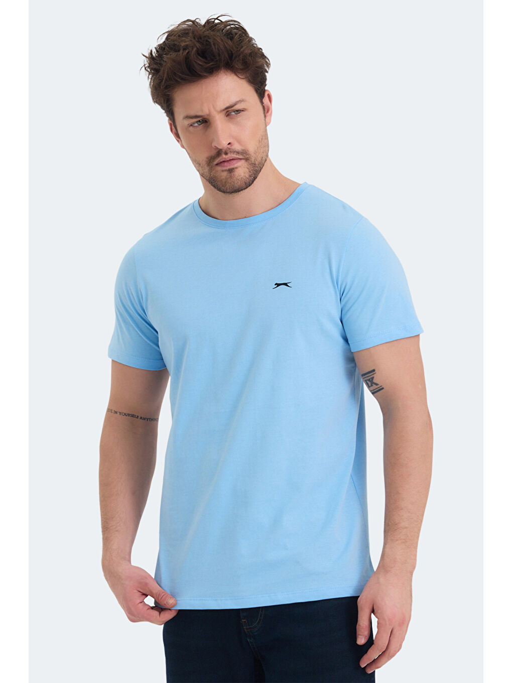 ROSALVA Erkek Tişört Mavi-5