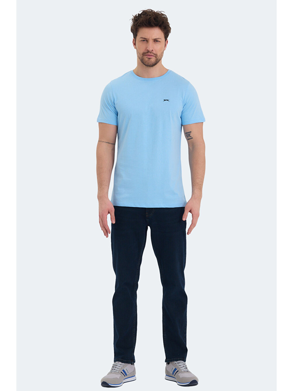 ROSALVA Erkek Tişört Mavi-6