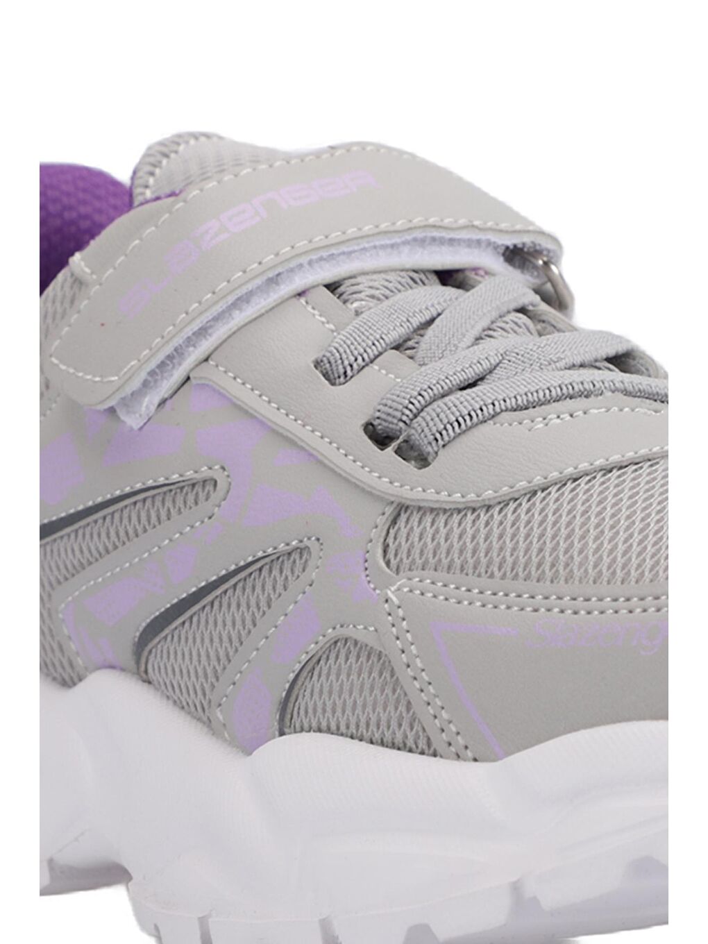 KANNER Sneaker Kız Çocuk Ayakkabı Gri / Mor-3