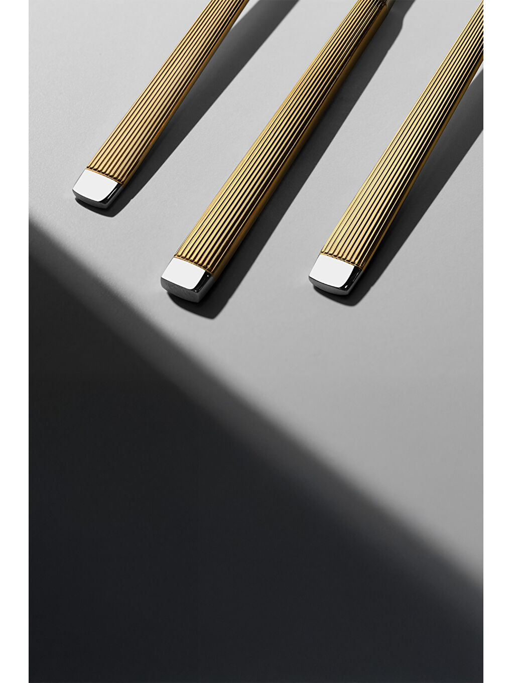 Sarı Maria Altın Saten 6 Kişilik 36 Parça Kutulu Çatal Kaşık Bıçak Takımı-2