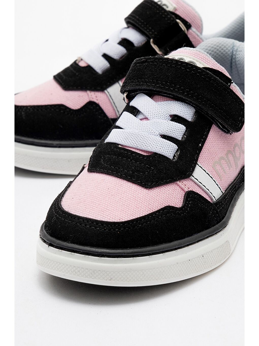 mnpc Siyah Kız Çocuk Siyah-Pembe Sneaker Ayakkabı - 1