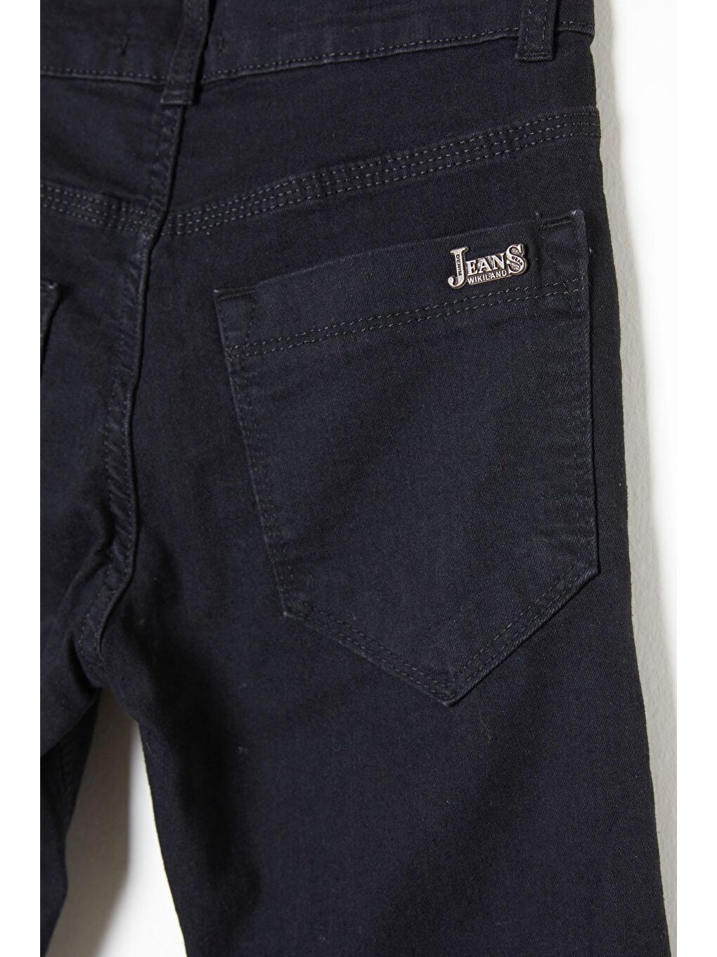 Siyah Erkek Basic Dar Paça Jean Pantolon 12-17 Yaş 16224-4