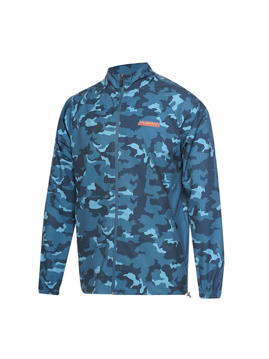 Karışık Army Erkek Dik Yaka Fermuarlı Sweatshirt-3