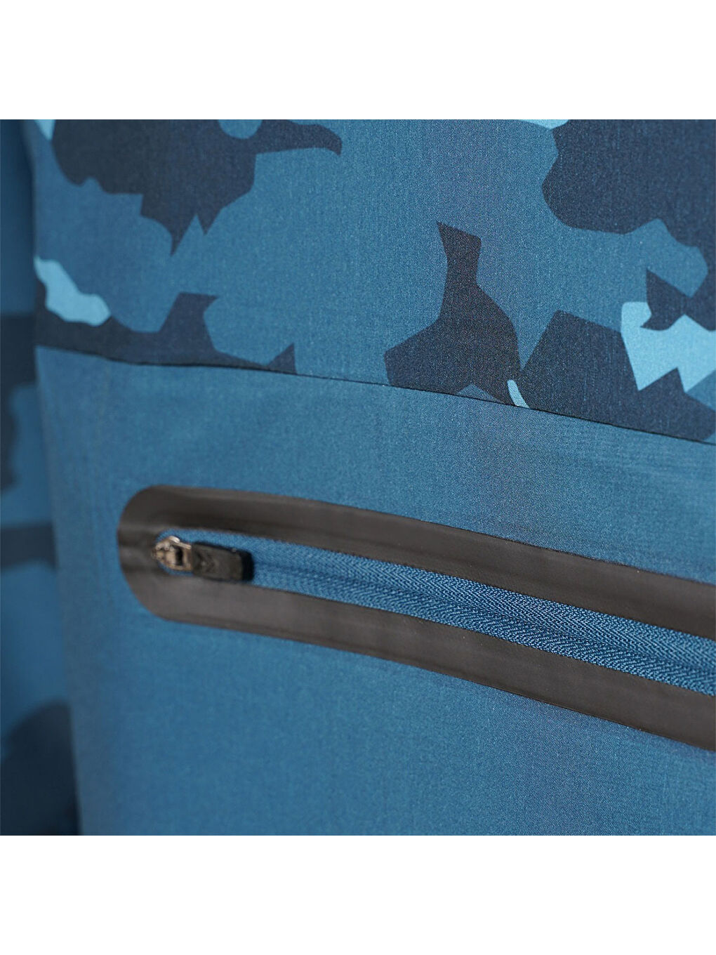 Karışık Army Erkek Dik Yaka Fermuarlı Sweatshirt-4