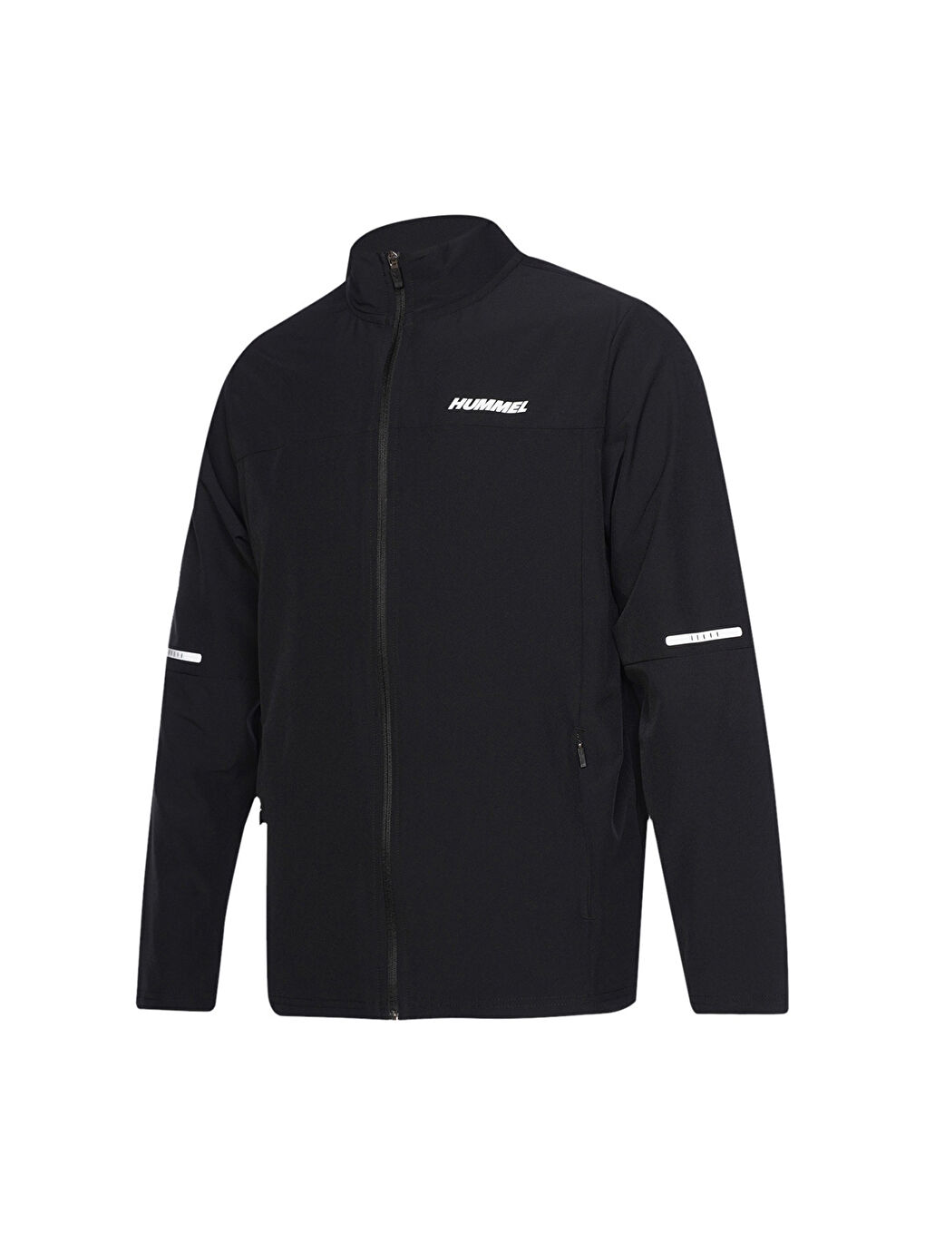 James Siyah Dik Yaka Erkek Fermuarlı Sweatshirt Hırka-3