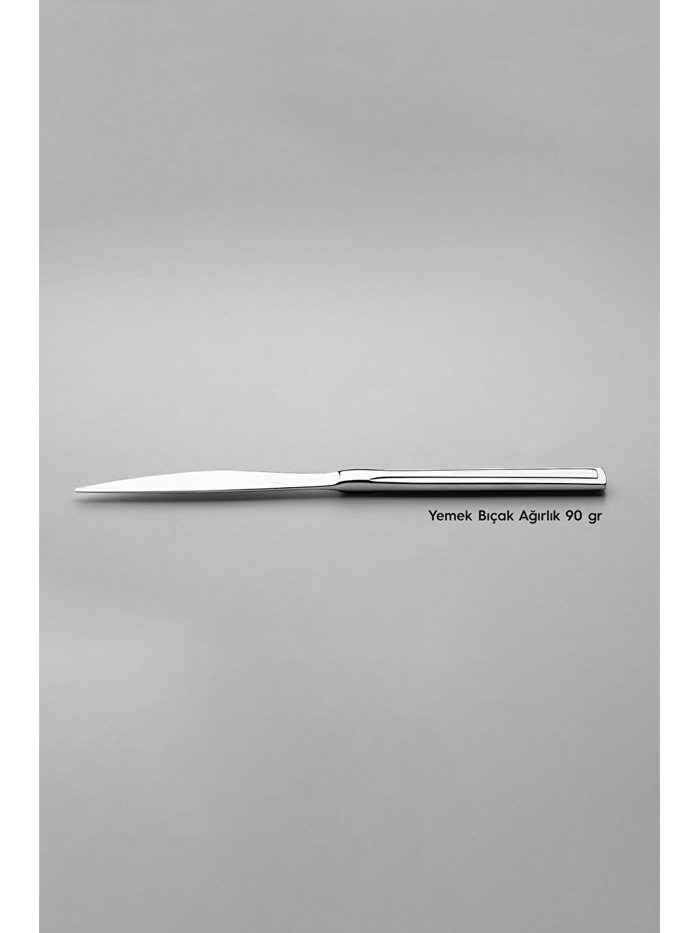 Gri Milano Sade 6 Kişilik 36 Parça Kutulu Çatal Kaşık Bıçak Takımı-4