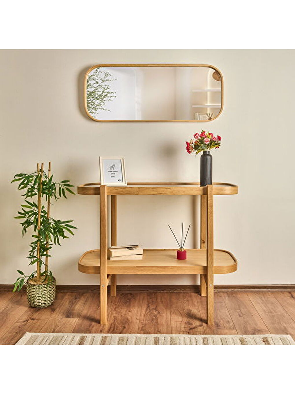 Deco Zaha Ayna - Bej - 42x103 cm-4