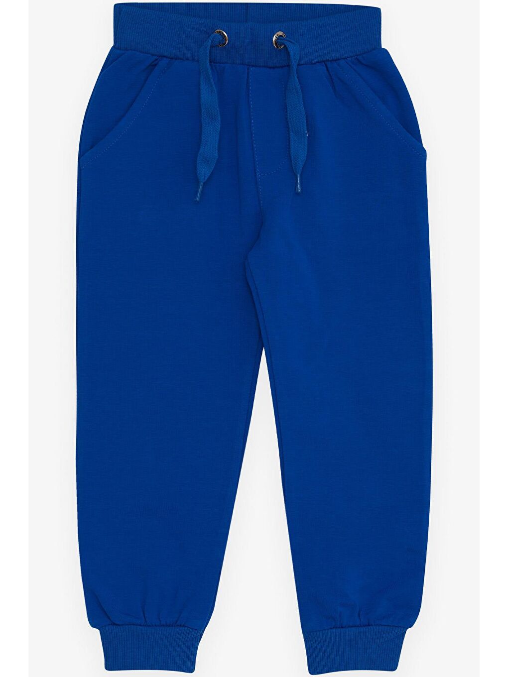 Erkek Çocuk Eşofman Altı Cepli Saks Mavisi (3 Yaş)