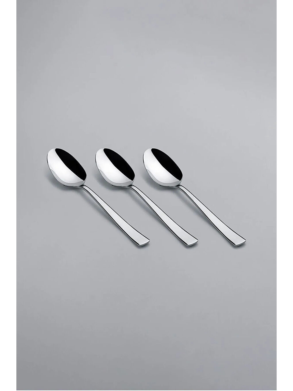 Gri Deniz Sade 12 Kişilik 60 Parça Kutulu Çatal Kaşık Takımı-6