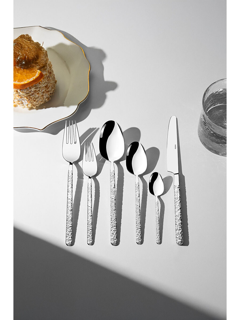 Gri Lyon Sade 6 Kişilik 36 Parça Kutulu Çatal Kaşık Bıçak Takımı