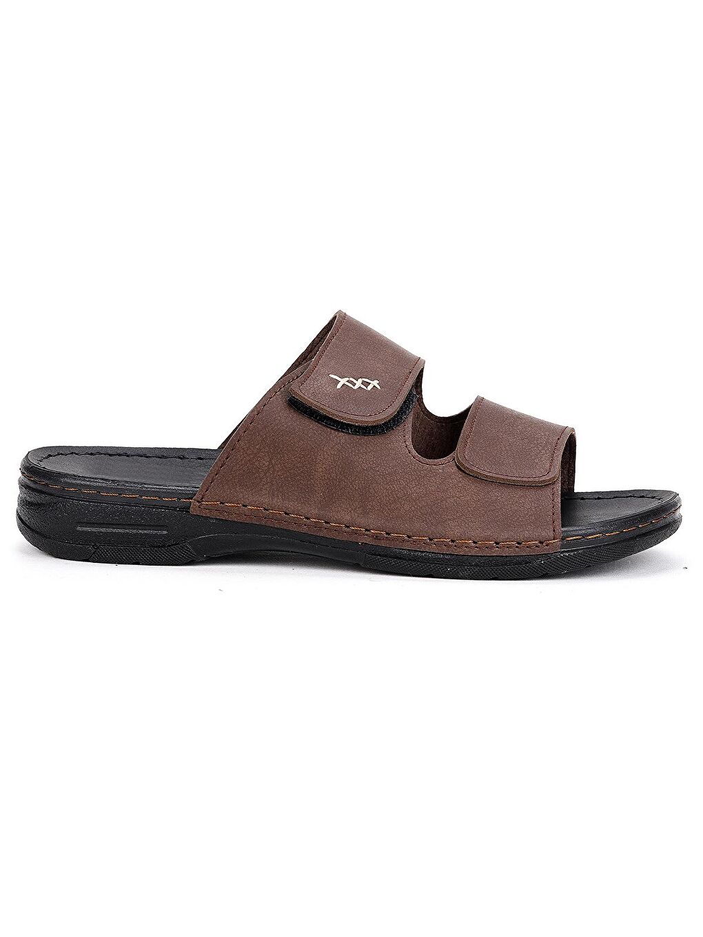 Kahverengi Günlük Cırtlı Erkek Terlik Ary 12-005-3