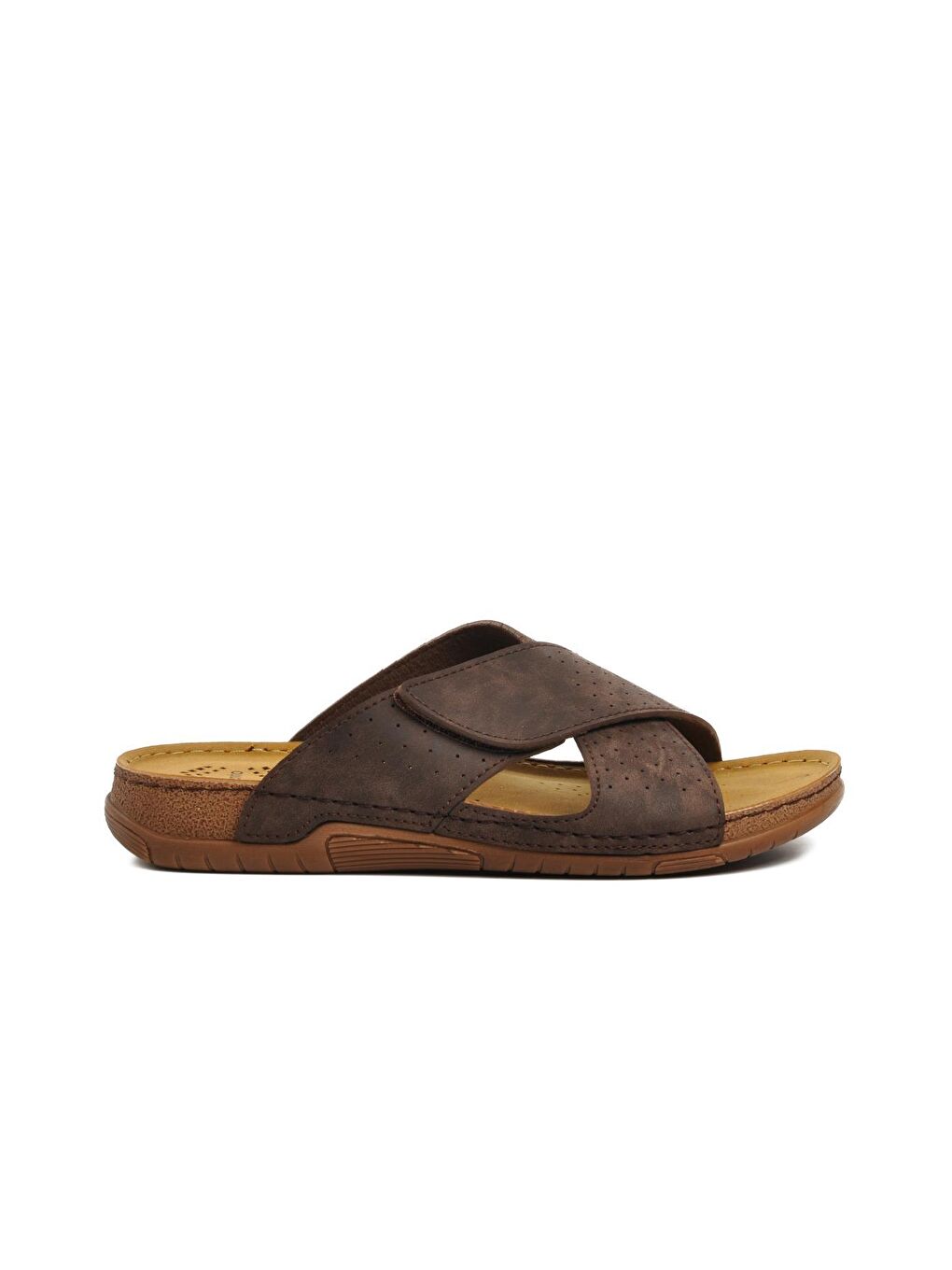 Kahverengi 64.004 Kahve Erkek Terlik