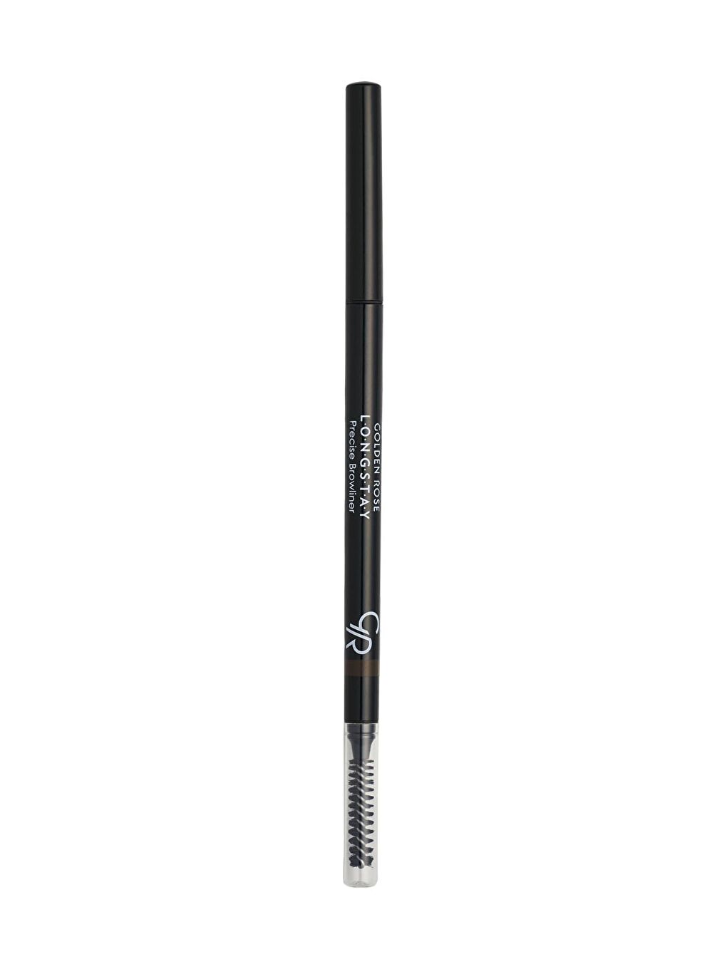 GOLDEN ROSE Longstay Precise Browliner No: 102 Deep Brown - Asansörlü Kaş Kalemi - 2
