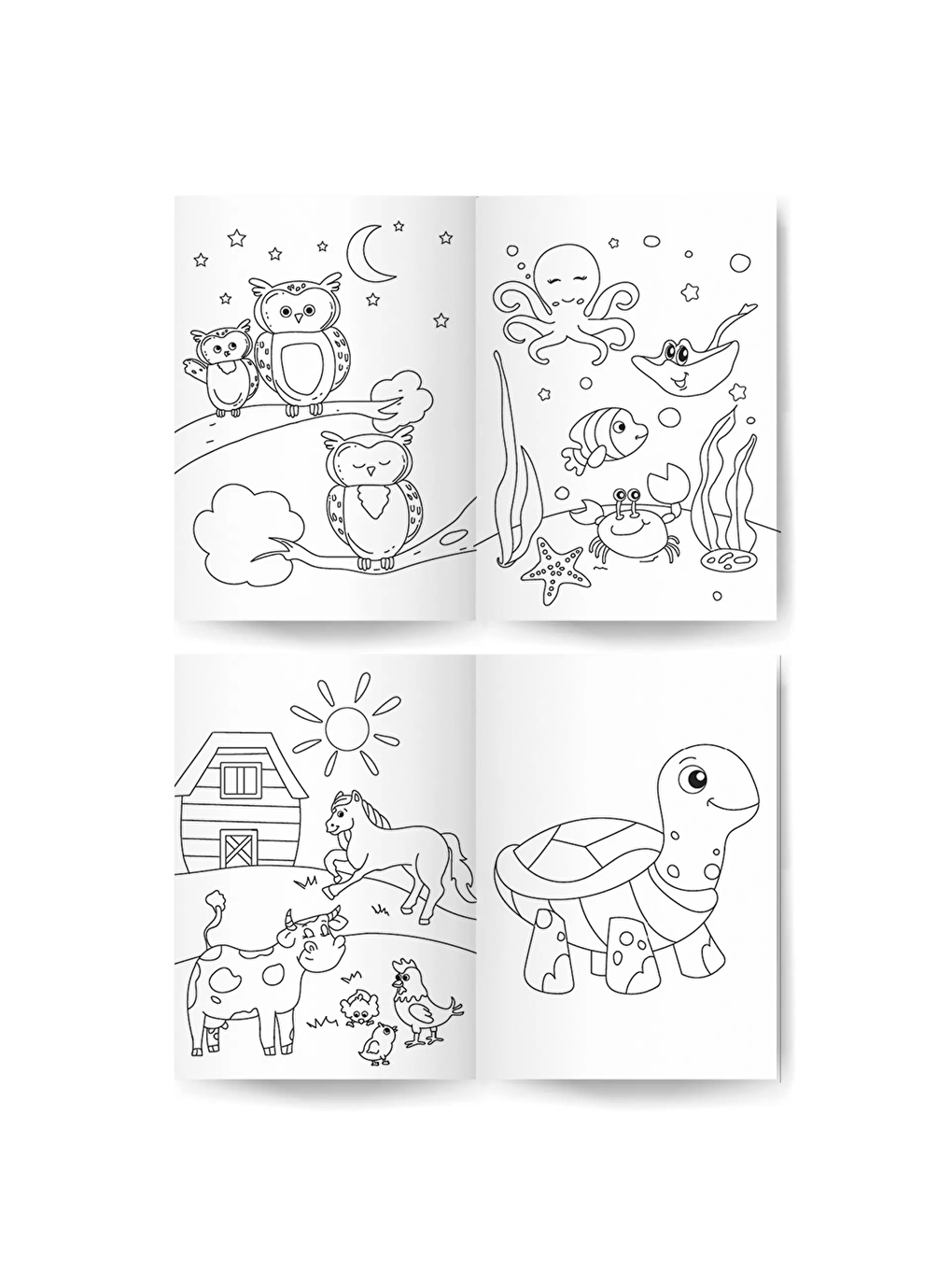 Boyama Kitabım - Hayvanlar-1