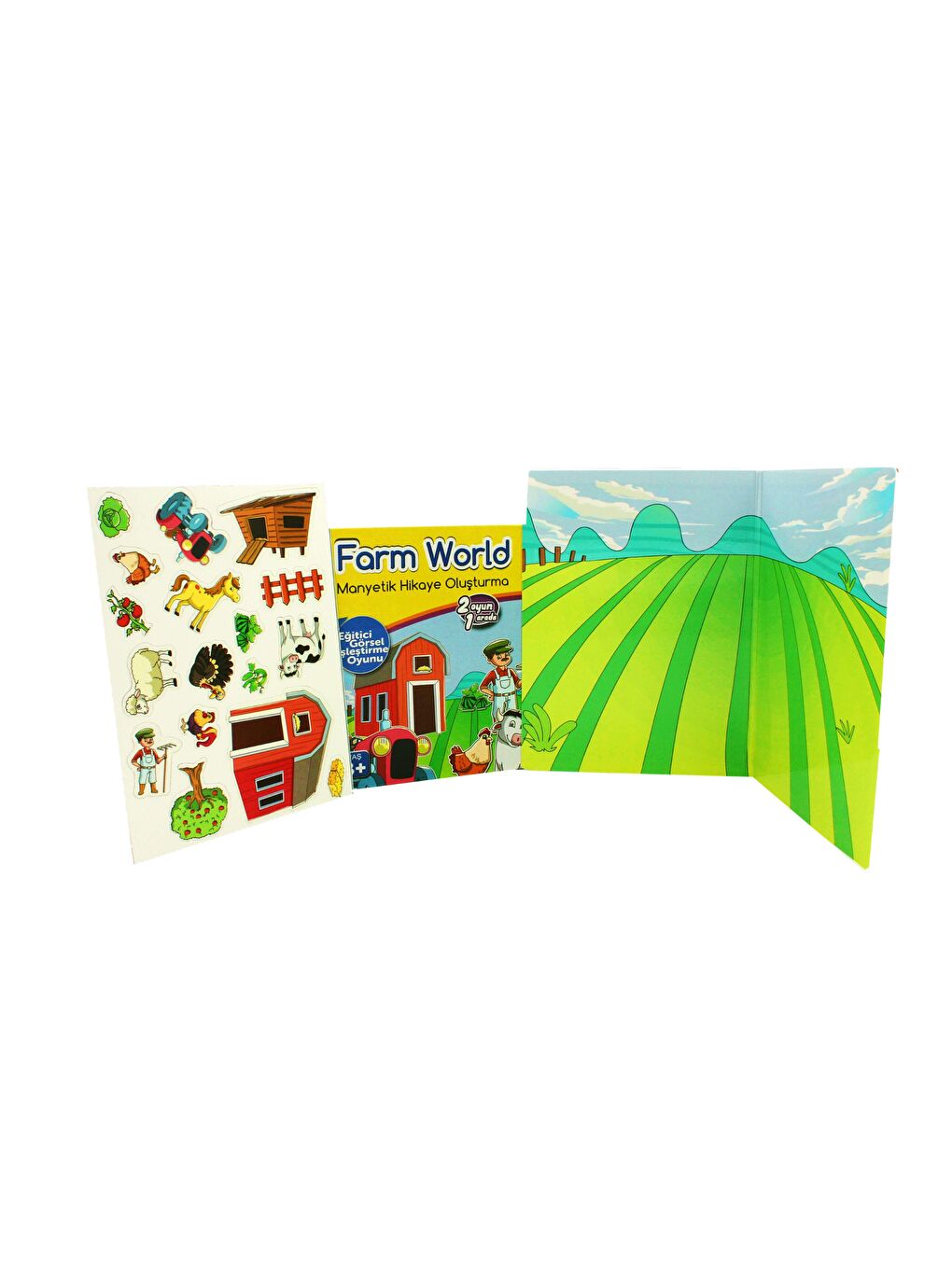 Todizoo Karışık Farm World Manyetik Hikaye Oluşturma - 3