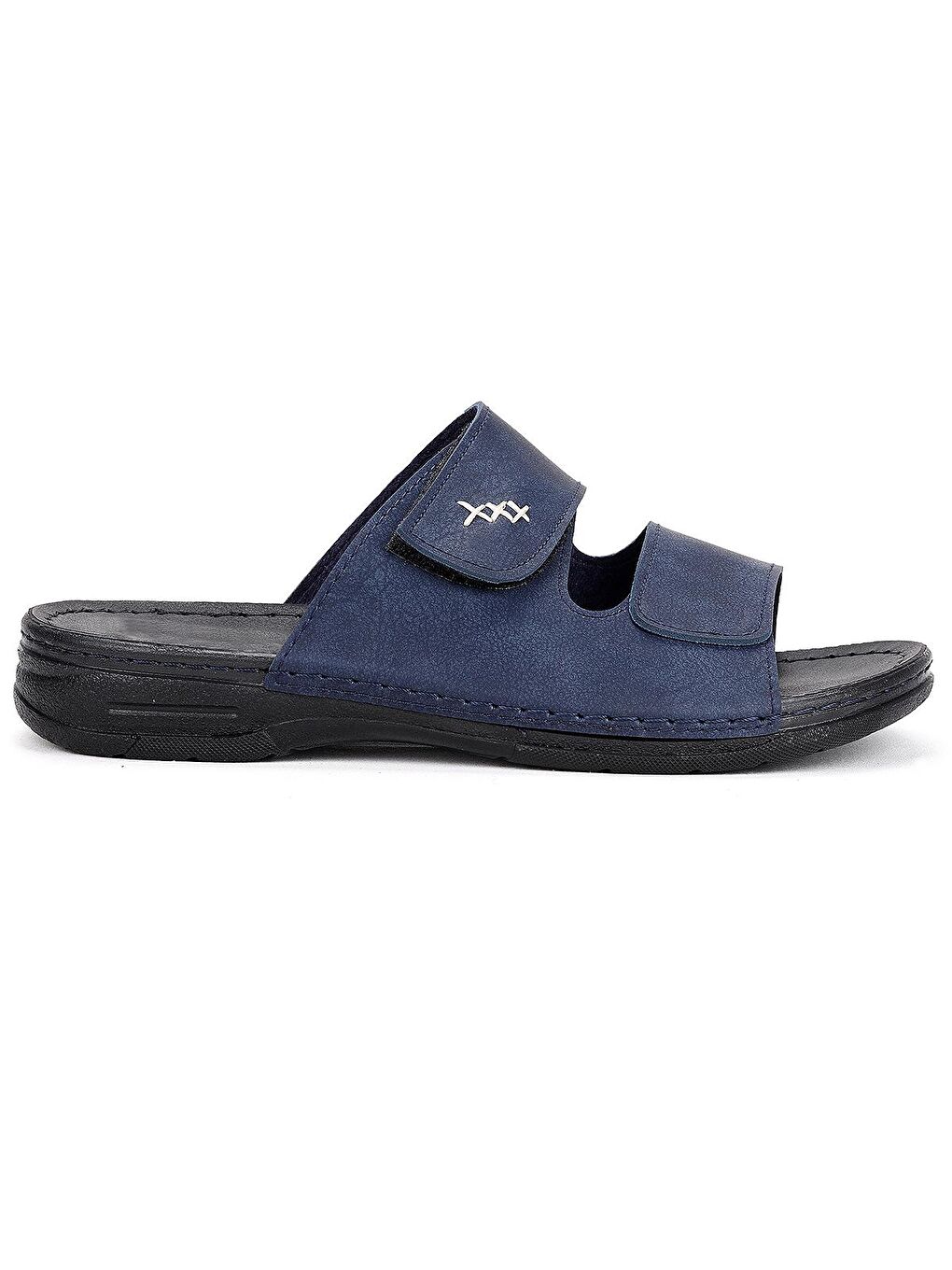 Lacivert Günlük Cırtlı Erkek Terlik Ary 12-005-3