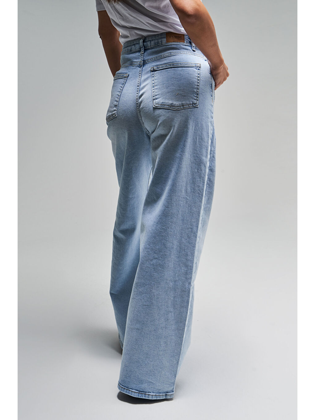 Mavi Kadın Ice Jean Rengi 4s5-3 Elastanlı Esnek Kumaş Büyük Beden Denim Jean-2