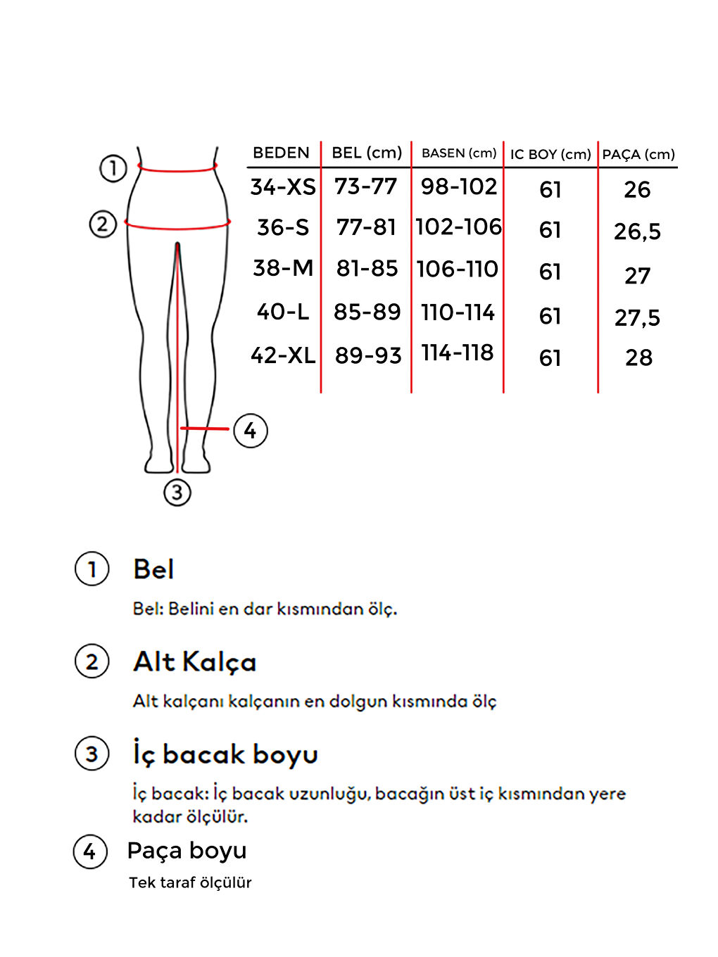 Mavi Kadın Koyu Tint Rengi 17W4 5 Süper Palazzo Fit Orta Bel  100 Pamuk Denim Jean-3