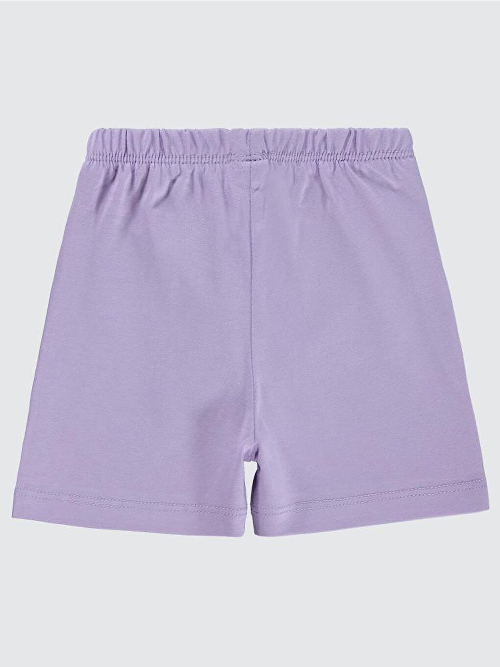 Lila Baby Yandan Dikişli 6-18 Ay Unisex Şort-2