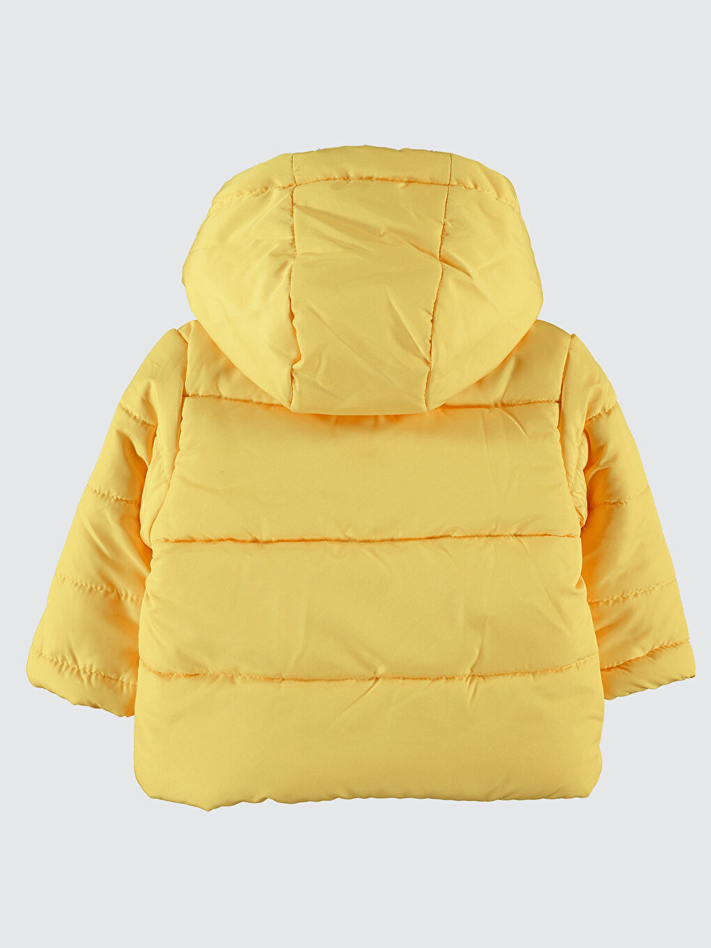 Kahverengi Baby Erkek Bebek Kapüşonlu Mont 6 18 Ay Hardal-2