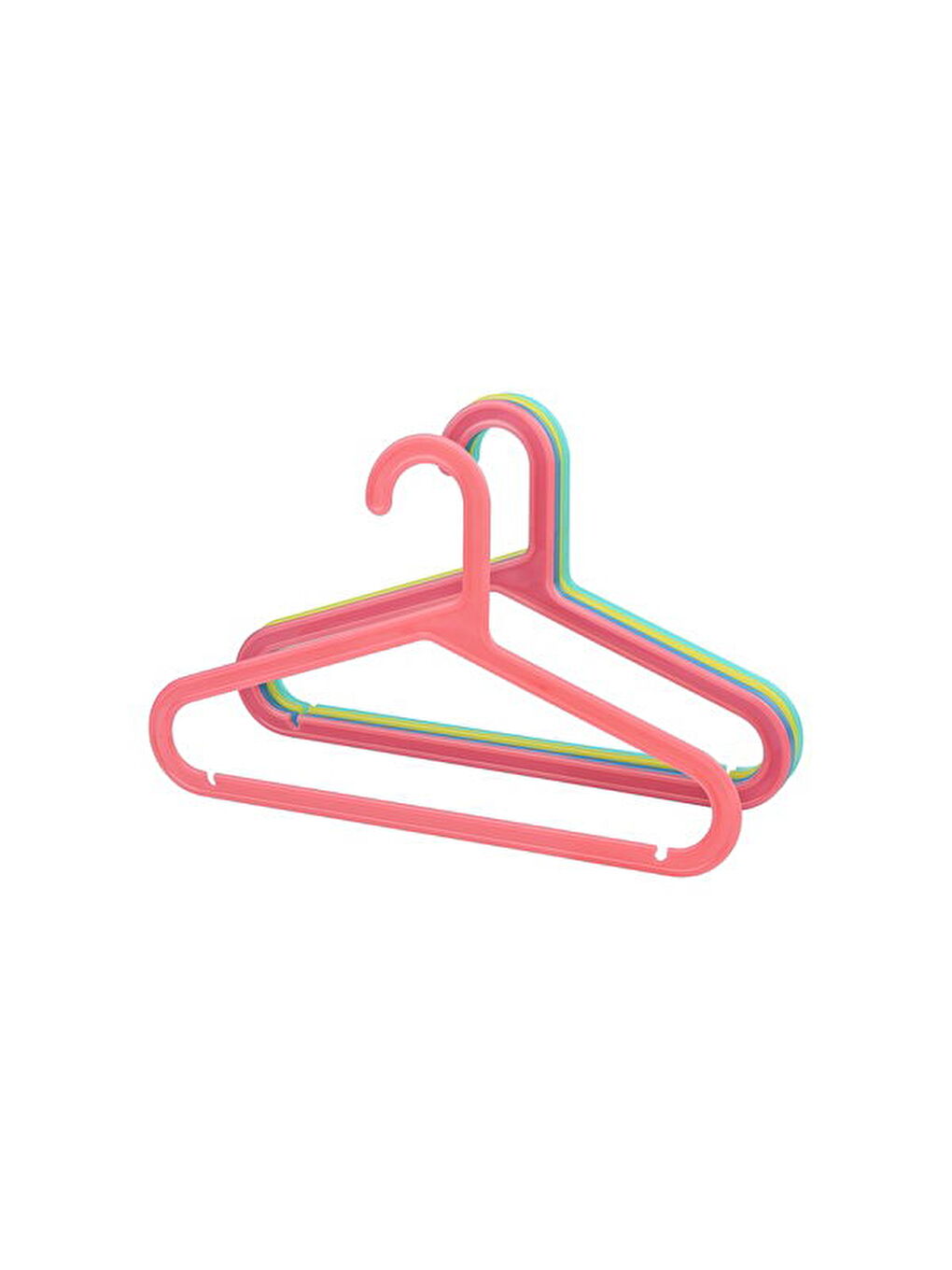 Karışık 8'li Çocuk Elbise Askısı - Renkli - 32x20 cm-4