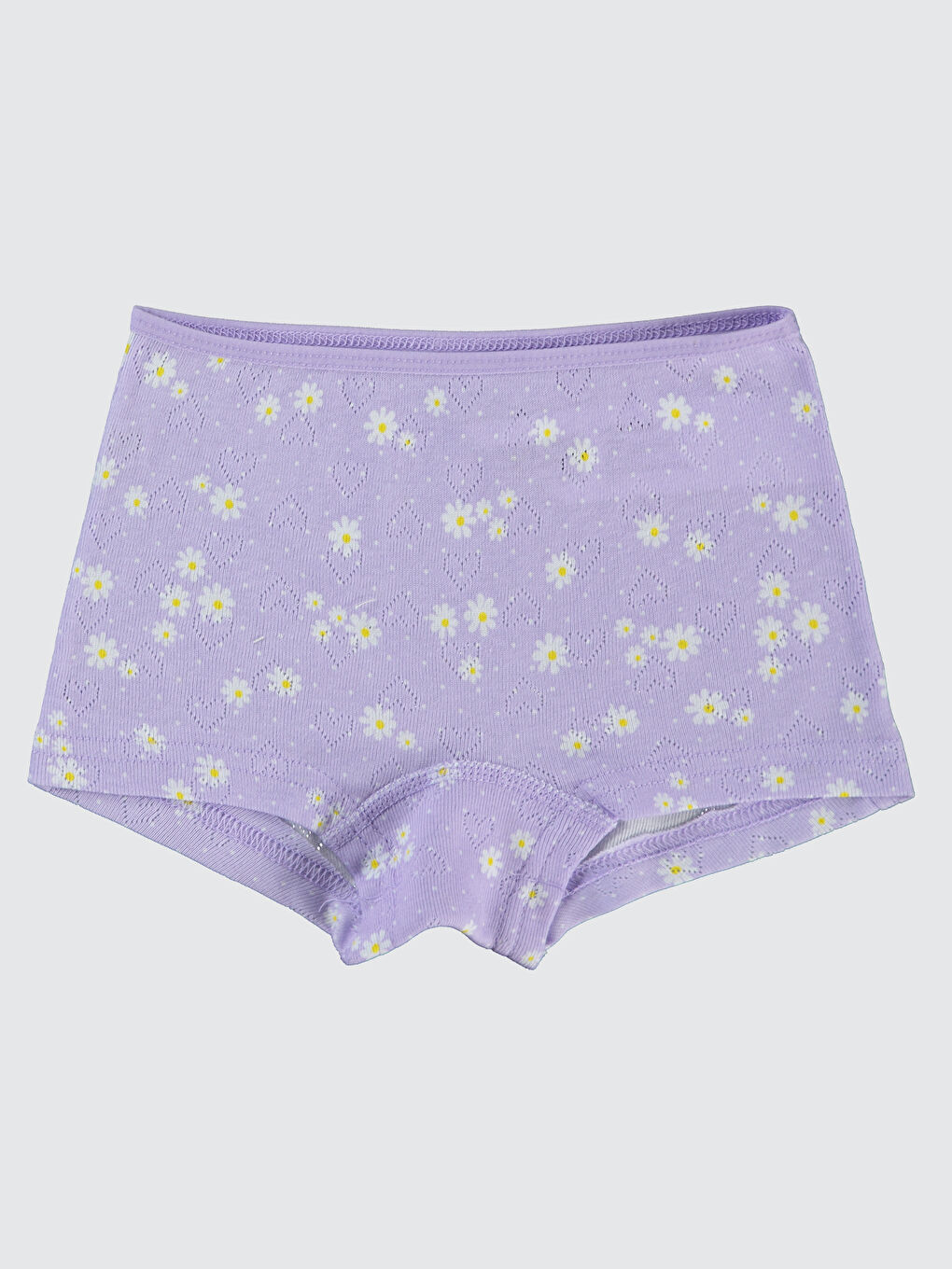 Kız Çocuk 2'li Boxer Set 2-10 Yaş Lila-1