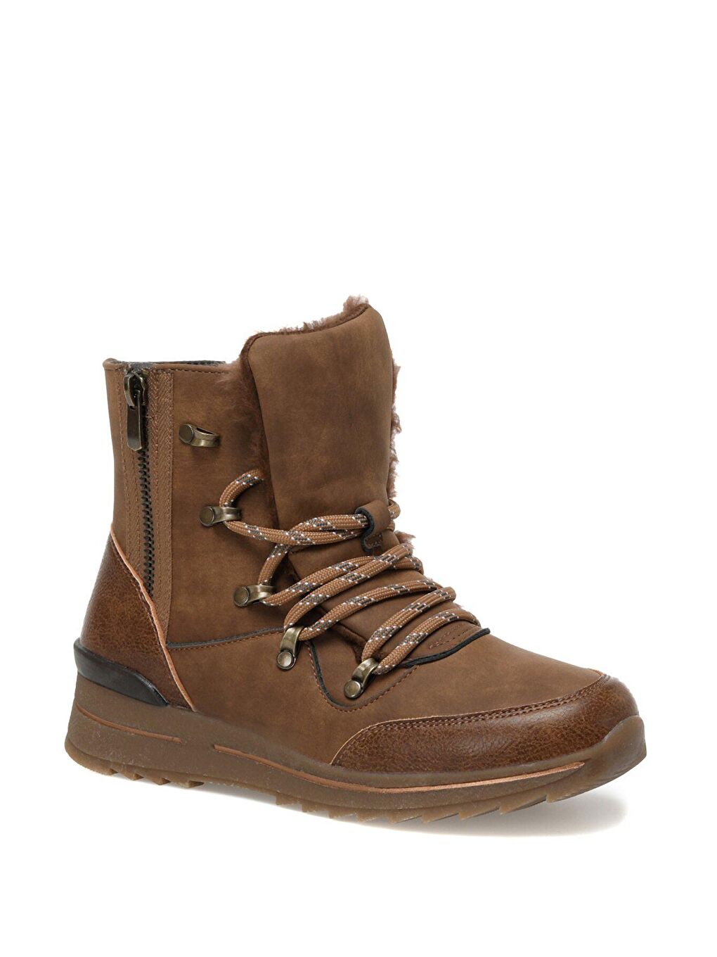 Kahverengi 163153.Z2PR Tarçın Kadın Bot-1