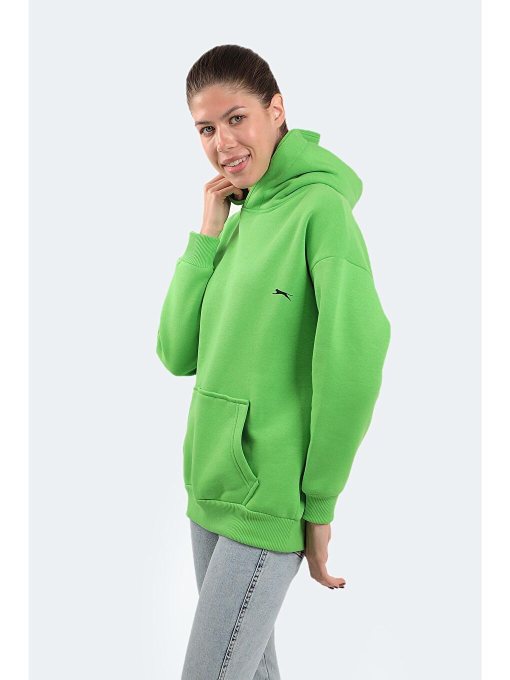 SLAZENGER Nane Yeşili KATSU Kadın Sweatshirt Nane - 4