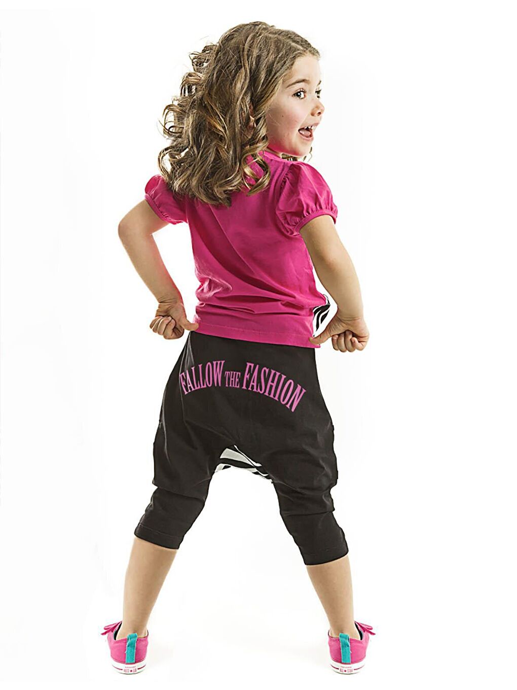 Denokids Karışık Zebra Fashion Baggy Takım - 1