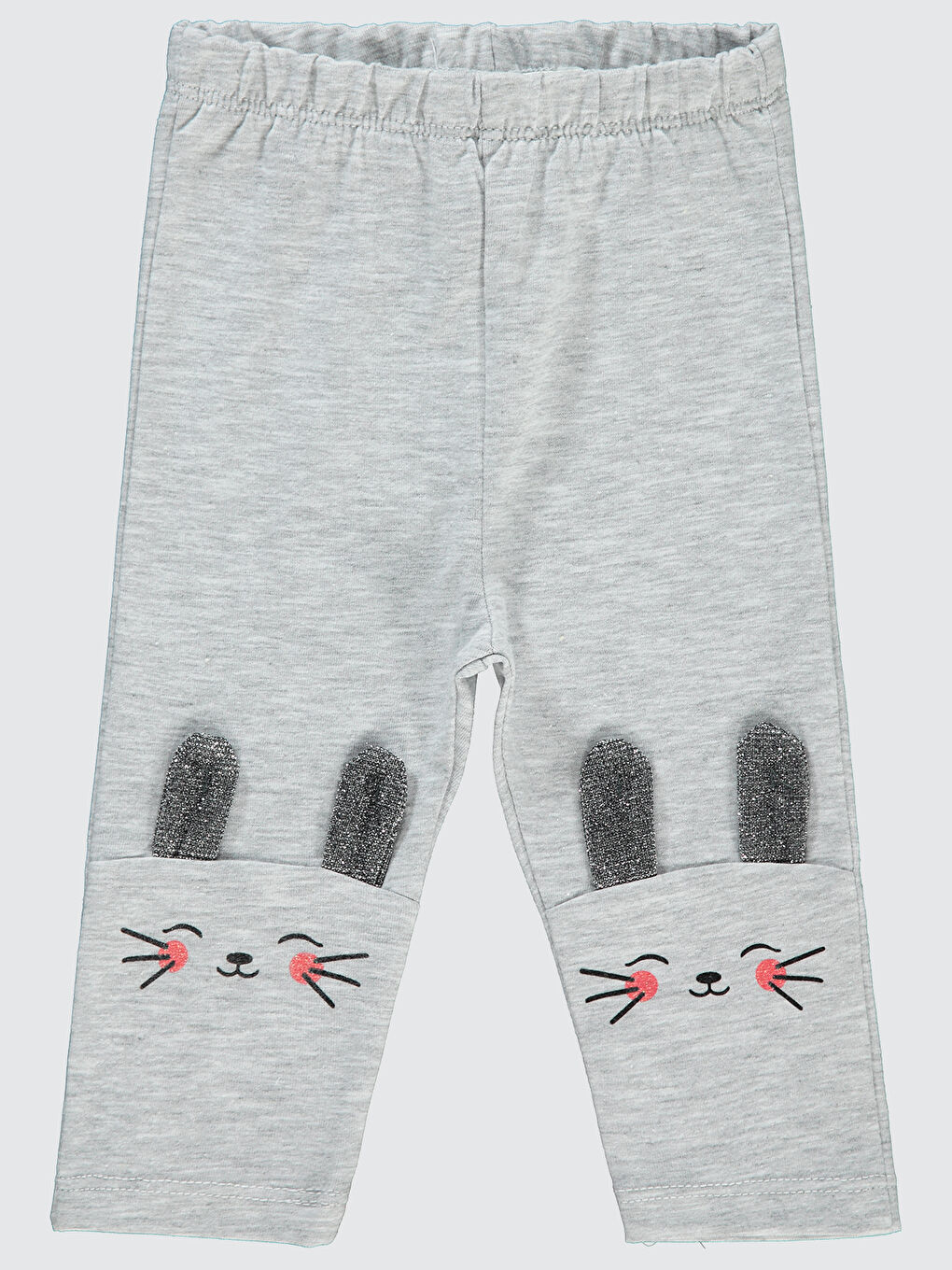 Beyaz Kız Bebek Uzun Tayt 6-18 Ay Karmelanj