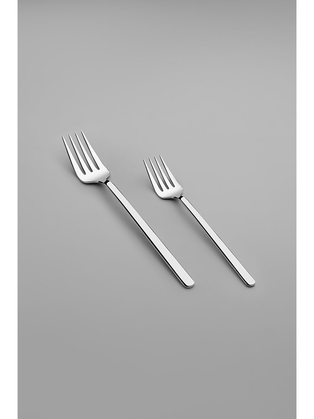 Gri Sofia Sade 12 Kişilik 60 Parça Kutulu Çatal Kaşık Takımı-3