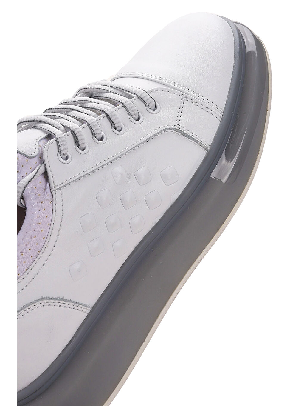 Beyaz Bağcıklı Deri Erkek Casual Ayakkabı 152-17226-5