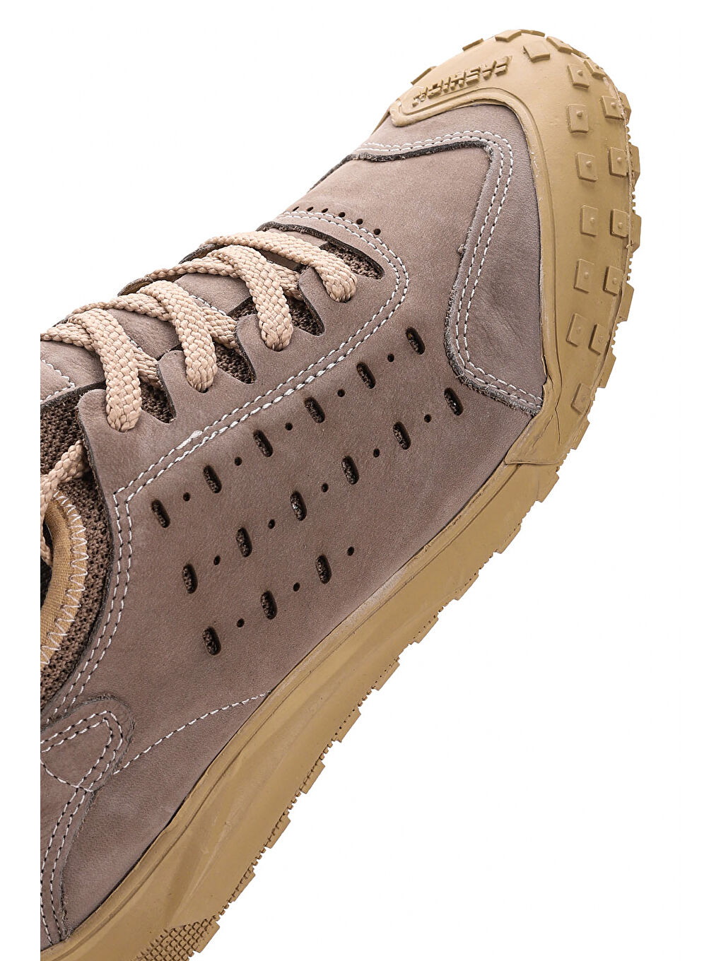 Bej Bağcıklı Deri Erkek Casual Ayakkabı 152-15347-5