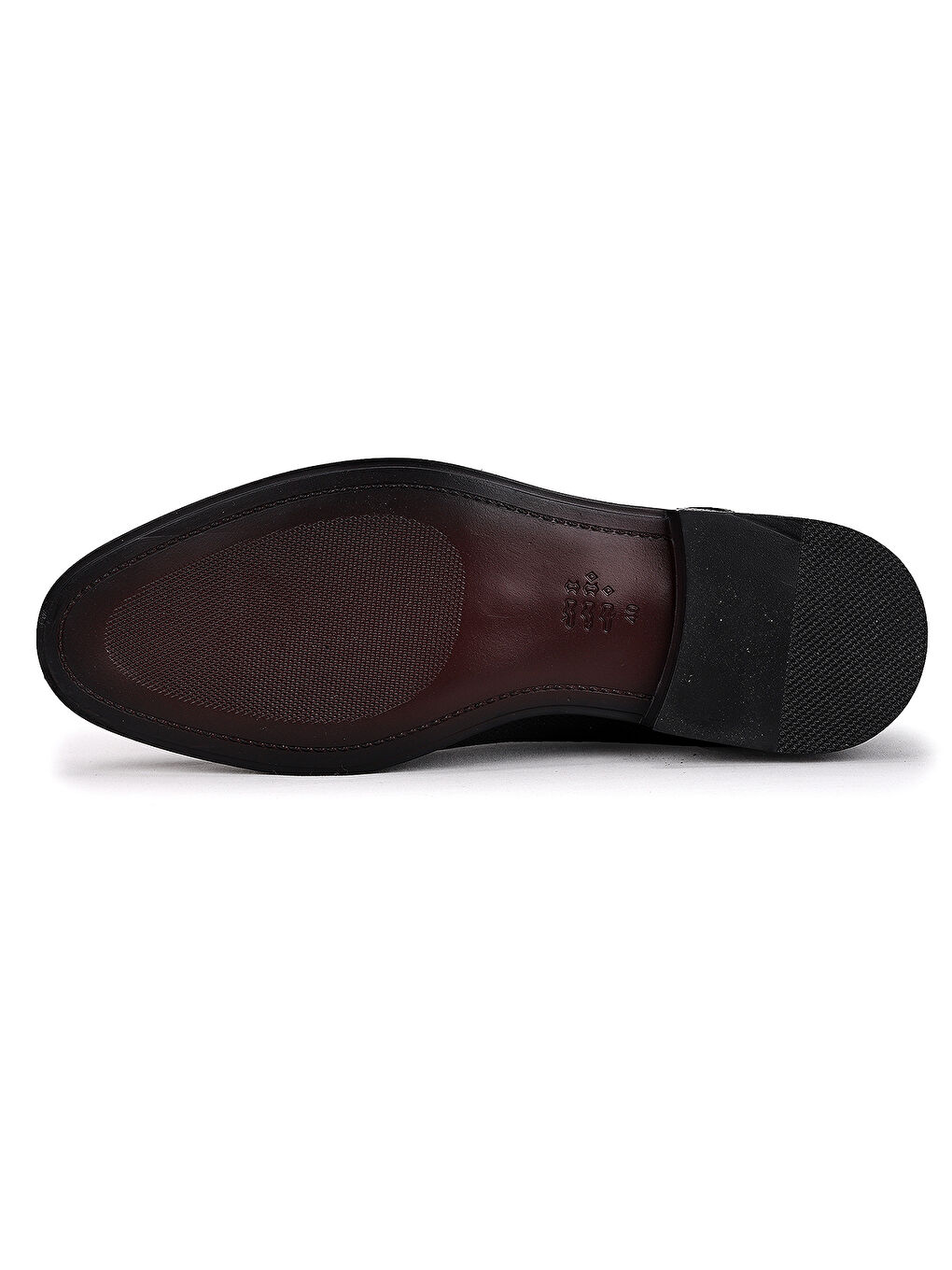 Siyah 1825-3 %100 Deri Pvc Taban Günlük Klasik Erkek Ayakkabı-5