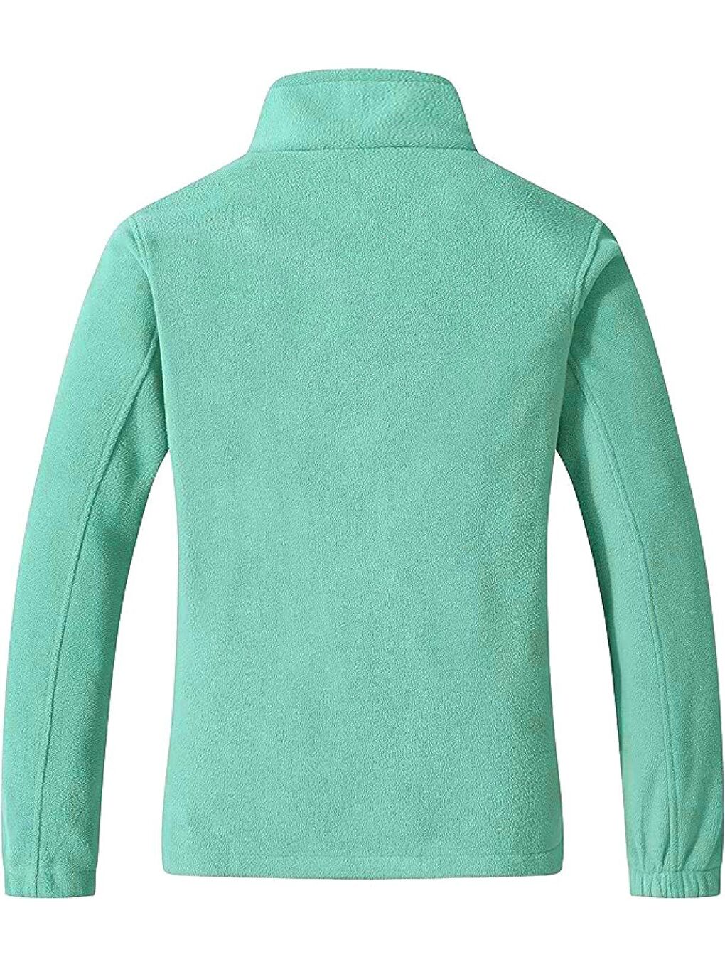 Yeşil Unisex Polar Tam  Outdoor Polar Erkek Fermuarlı Sweatshirt Hırka Tactical-5