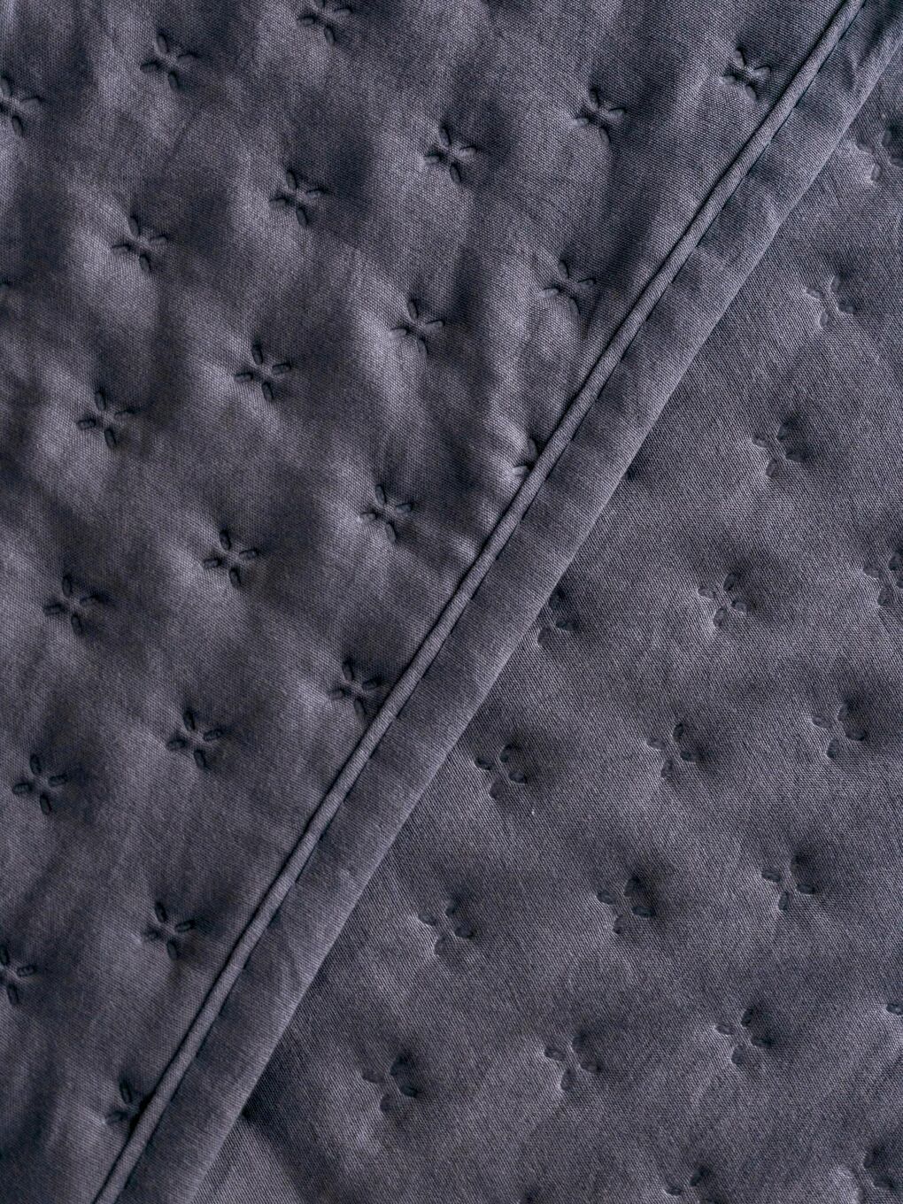 Bedspreado Yıkanmış Mikro Açık Mürdüm Yatak Örtüsü Çift Kişilik 200x220-1