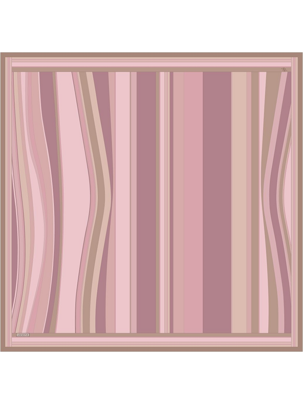 Pembe Saf İpek Twill Eşarp 9514d 05-3