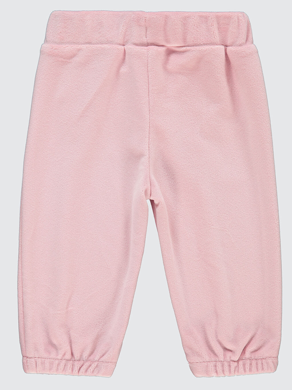 Pembe Kız Bebek Eşofman Altı 6-18 Ay Açık Pudra-1