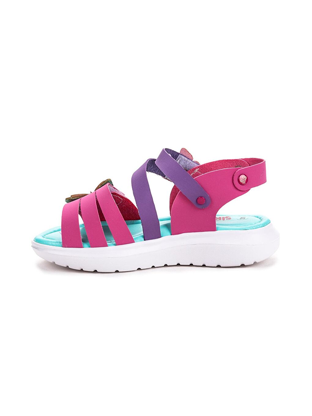 Fuşya Ortopedik Kız Çocuk Sandalet Şb 1010-1