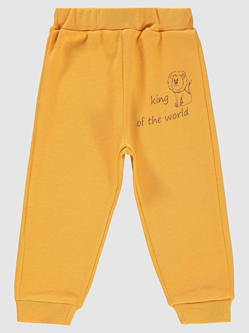 Kahverengi Baby Erkek Bebek Patiksiz Tek Alt 6-18 Ay Hardal